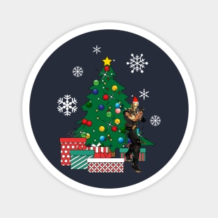 Quan Chi Around The Christmas Tree Mortal Kombat Magnet